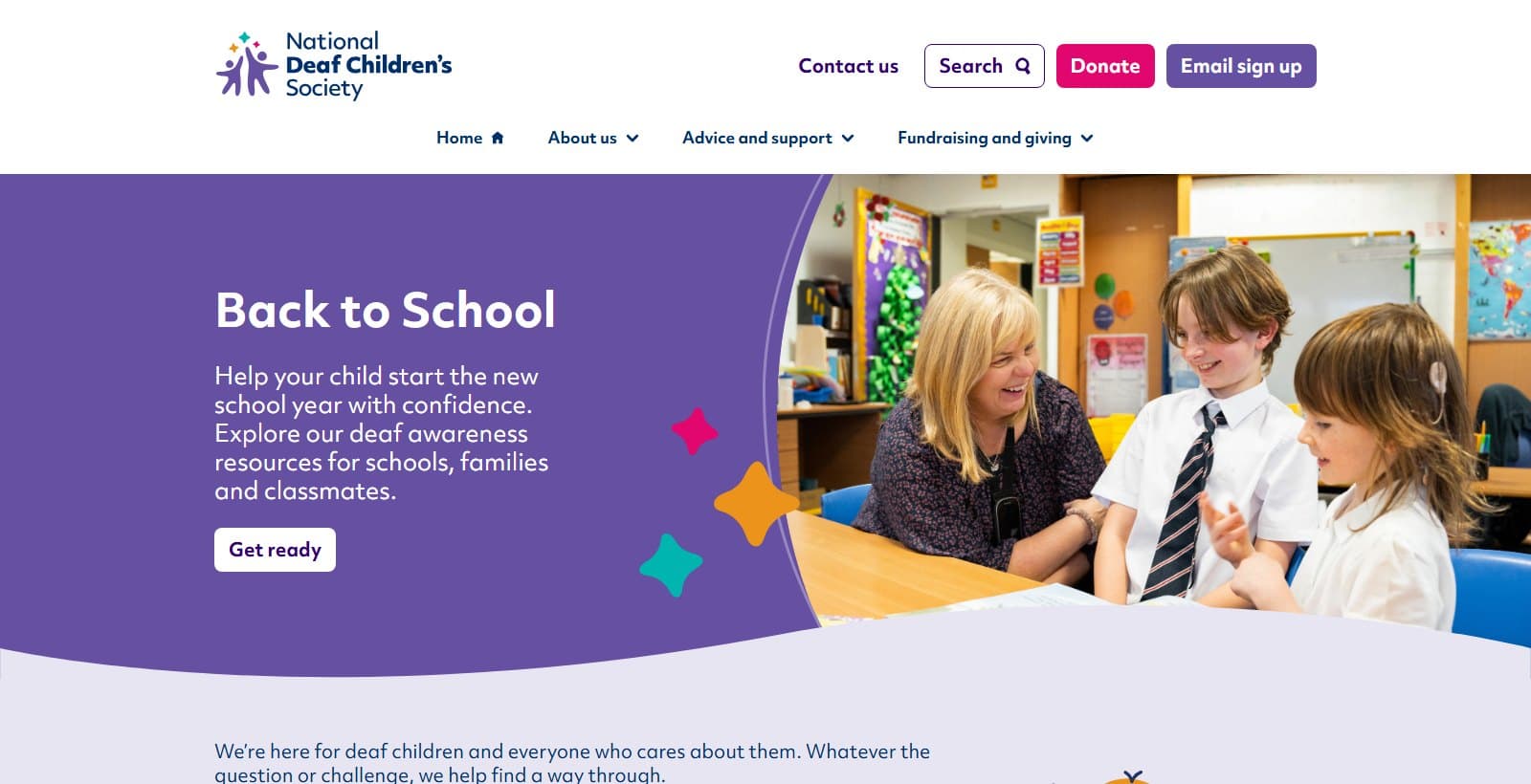 National Deaf Children’s Society – Blackbaud Cloud Migration