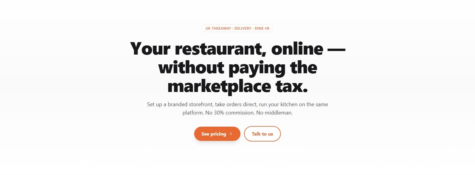 Restaurants On Web — A Multi-Tenant Ordering Platform for Independent Restaurants