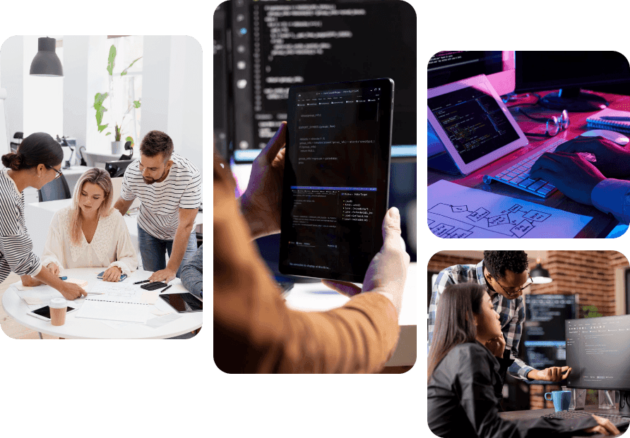 Team working together